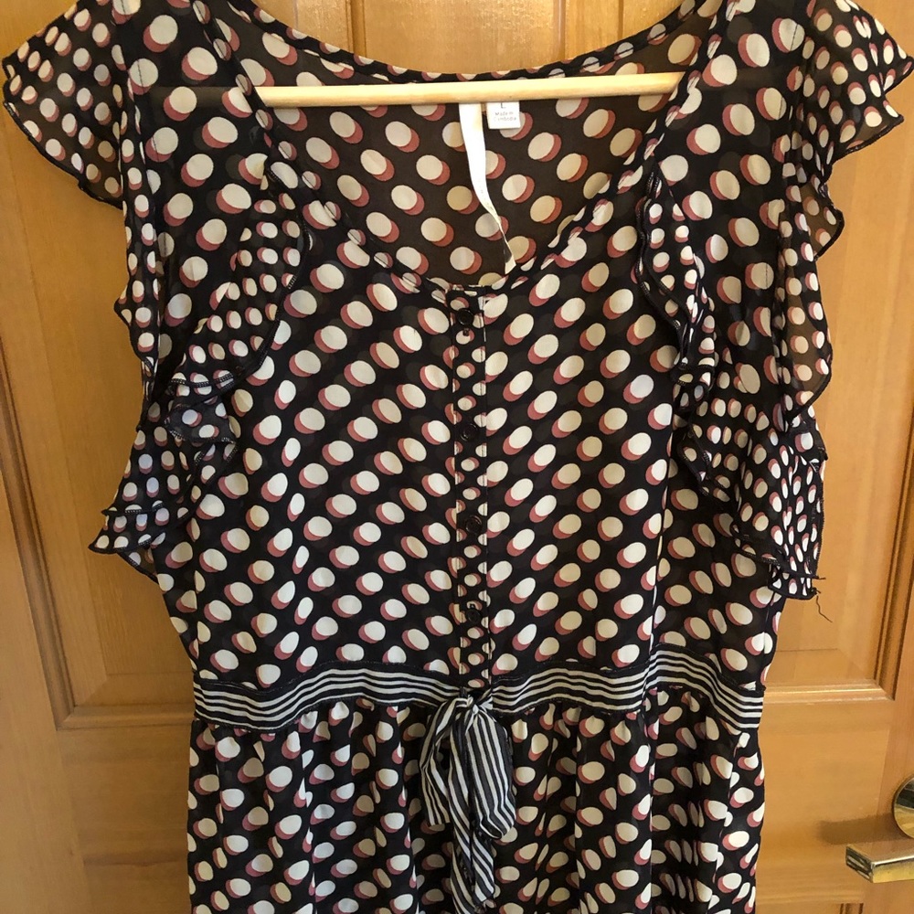 Lauren Conrad sheer blouse